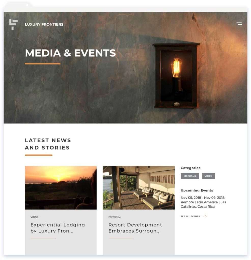 Luxury-Frontiers-Website-Optimization