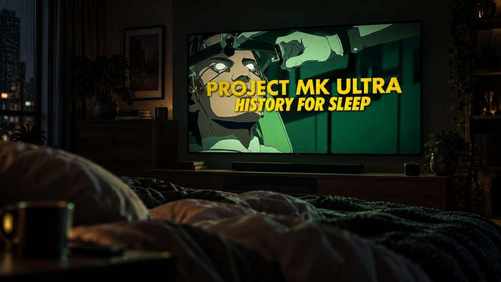 Sleepy America Tales long-form history for sleep video featuring Project MK Ultra